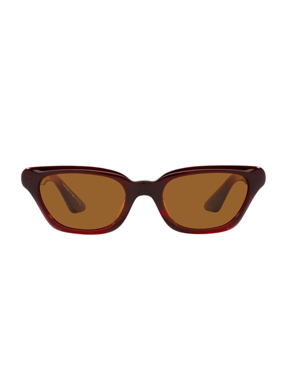KHAITE X OLIVER PEOPLES red sunglasses